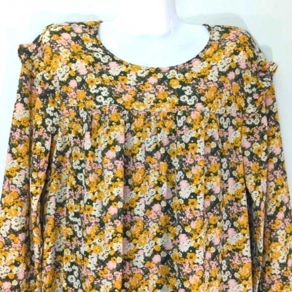 BCBGENERATION Floral Long Sleeve  Dress - Picture 3 of 7
